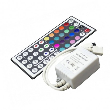 RGB Controller IR Remote control 44 keys Max Power 72w