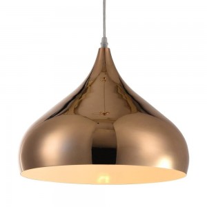 Iron Pendant Lamp F4705/1 (320mm)  GD+WH GOLD