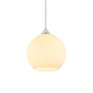 Glass Pendant Lamp 32015-200mm WHITE