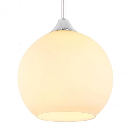 Glass Pendant Lamp 32015/1-300mm WHITE