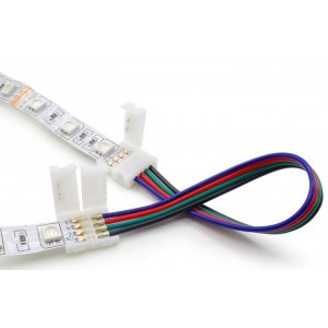 Led Strip connector A2T-2P-10mm wire connection L-150mm both ends