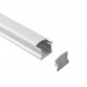 Profil din aluminiu pentru banda LED LMC-A55-2 17.20x16.50mm 2m/PC Furniturre