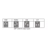 copy of DLV003 4 in 1 controller for DIM/CCT/RGB/RGBW/RGBW+WW, 12-24VDC , 4CH*6A