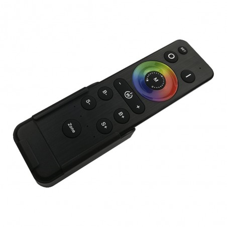 4-zone remote control HX-RFBK-RGB-2.4G for DIM/CCT/RGB/RGBW/RGBW+CW, DLV003