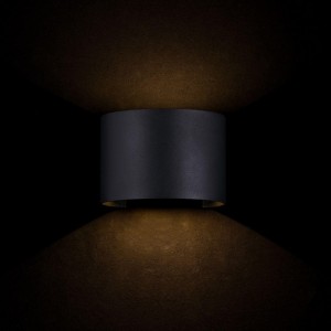 Wall mount surface lamp W3156 6 (W) Black