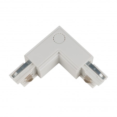Track line conector 90° L Type 4wires WHITE H-04 LEFT