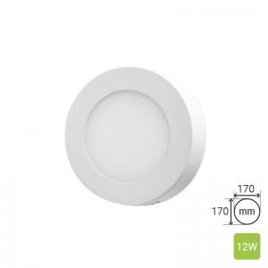 Round Ceiling Panel Surface TS-P0312 (12W)