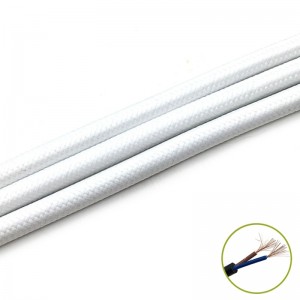 Decorativ Cablu 2*0.75mm, white, m