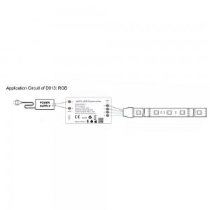 Wi-Fi LED controller RGB PCB Dimmer D013 Tuya